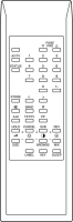 YUMATU 43CHANNEL Télécommande de remplacement