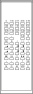 AUDIOSONIC KT8186STX-C BUS II Télécommande de remplacement