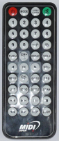 MIDI MD-7450 Télécommande de remplacement