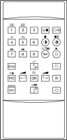 UNIVERSUM M70-100HDC Telecomando sostitutivo