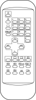 CLASSIC IRC81062-OD Telecomando sostitutivo