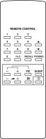 BASIC LINE 8813 Telecomando sostitutivo