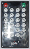 MIDI MD-7550 Telecomando sostitutivo