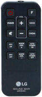 LG SH3B Vervanging afstandsbediening
