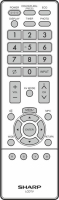 SHARP LC-24LE155M Vervanging afstandsbediening